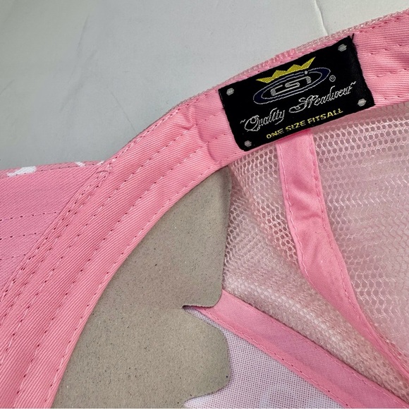 Cap, 0018 women’s California pink poppy cap - Picture 6 of 7